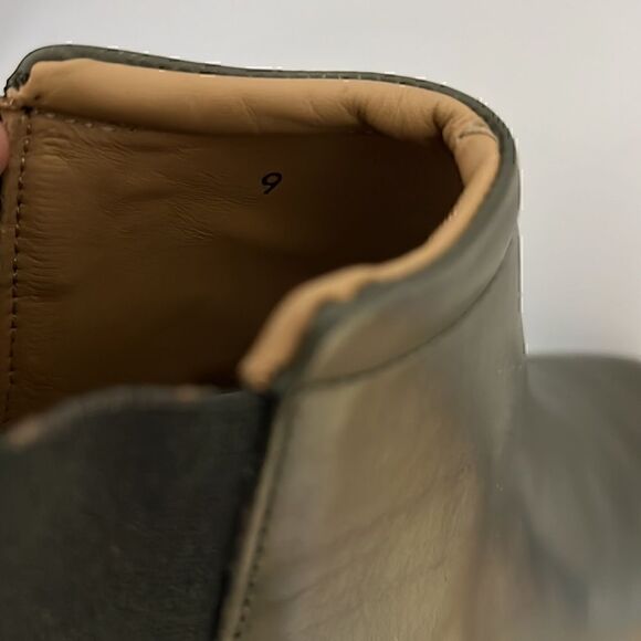 New Everlane The Street Ankle Boot in Olive Size 9 - Picture 9 of 12